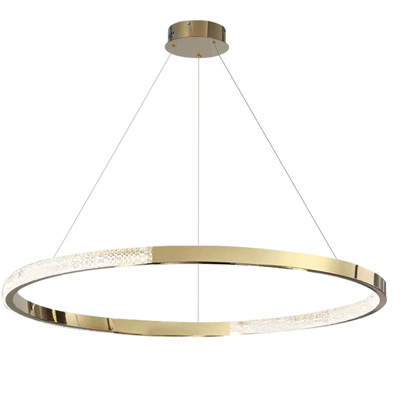 Lustre à LED WOMO à bague en or-WM2795