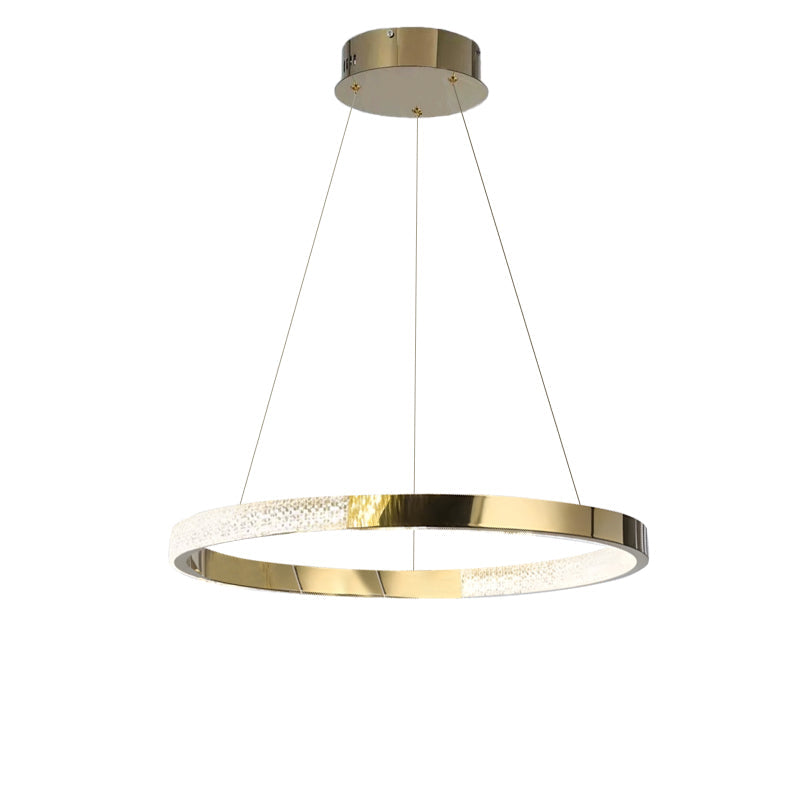 Lustre à LED WOMO à bague en or-WM2795