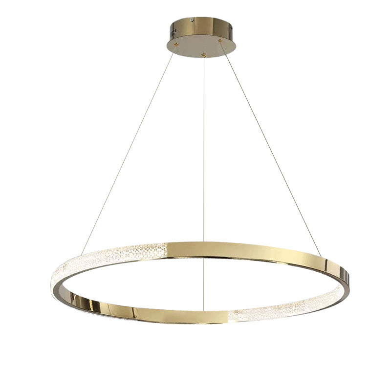 Lustre à LED WOMO à bague en or-WM2795