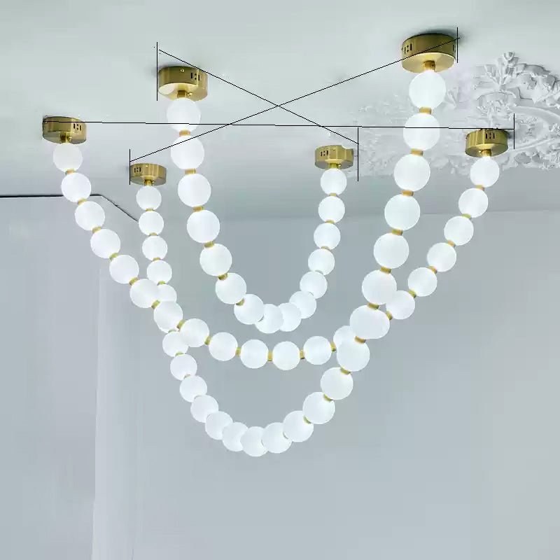 Lustre de collier WOMO X-Pearl-WM2799