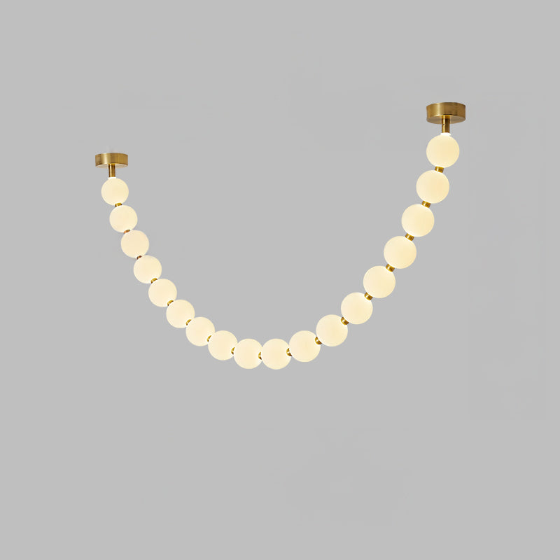 WOMO Lustre Collier de Perles Art Déco-WM2806