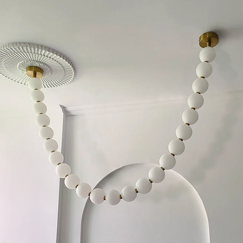 WOMO Lustre Collier de Perles Art Déco-WM2806