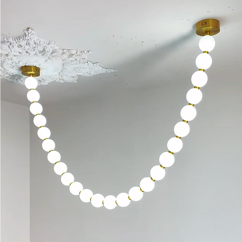 WOMO Lustre Collier de Perles Art Déco-WM2806