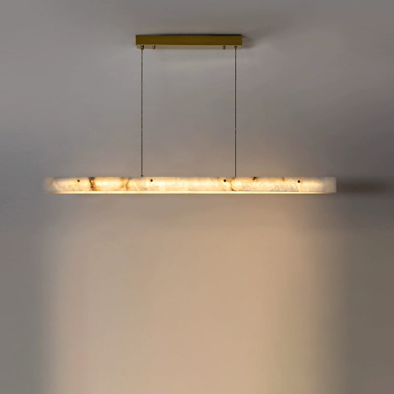 WOMO Lustre lineaire Albâtre Pour Salle à Manger-WM2833