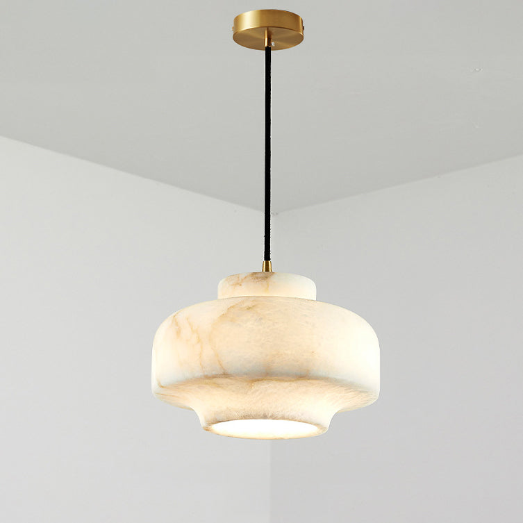 Suspension en albâtre de tambour WOMO-WM2841