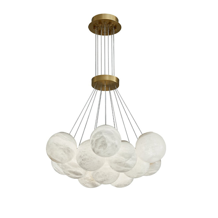 WOMO Alabaster Bubble Cluster Chandelier-WM2865