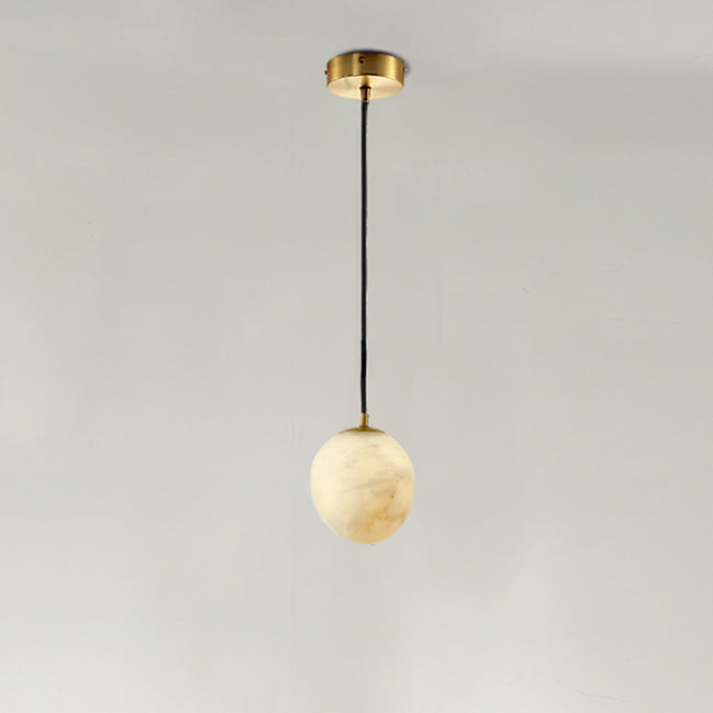 WOMO-WM2868 Irregular Alabaster Pendant Light