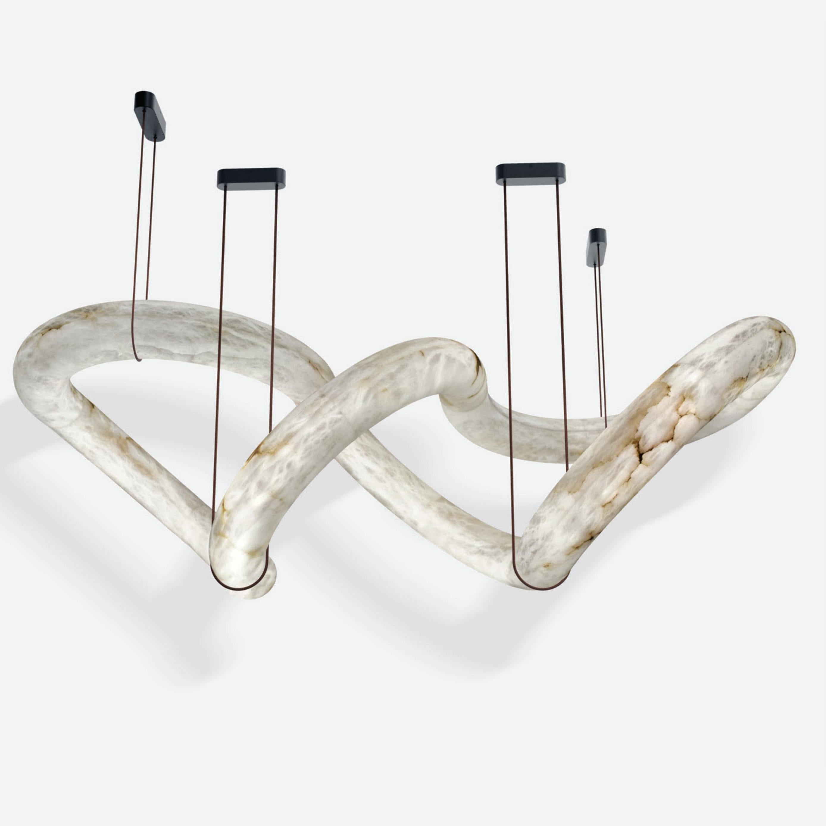 WOMO Large Alabaster Chandelier Design-WM2883