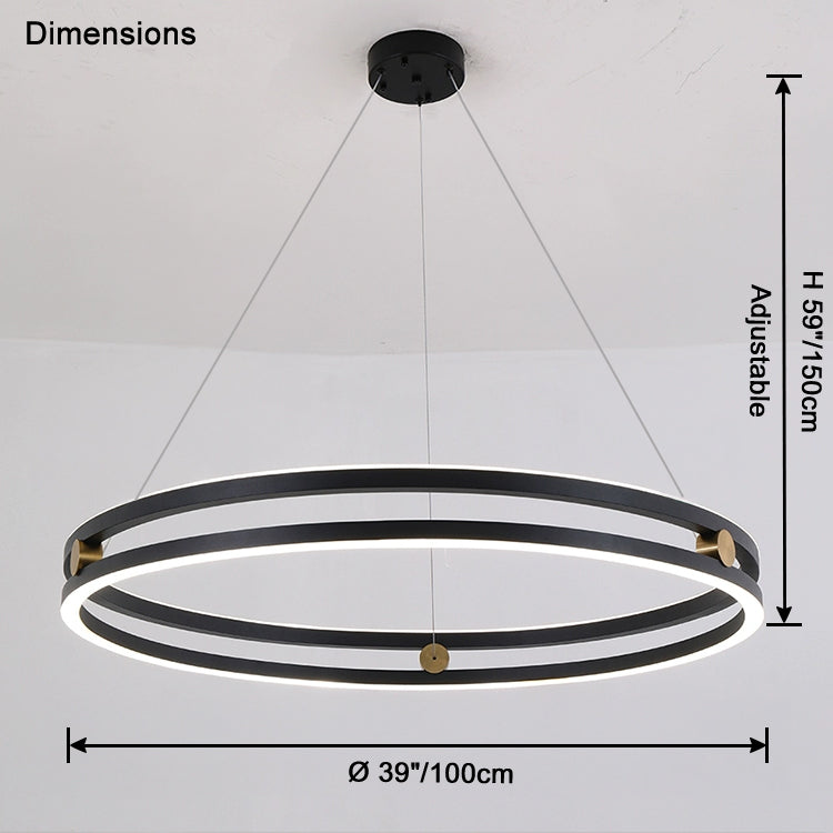 Lustre circulaire WOMO-WM2888