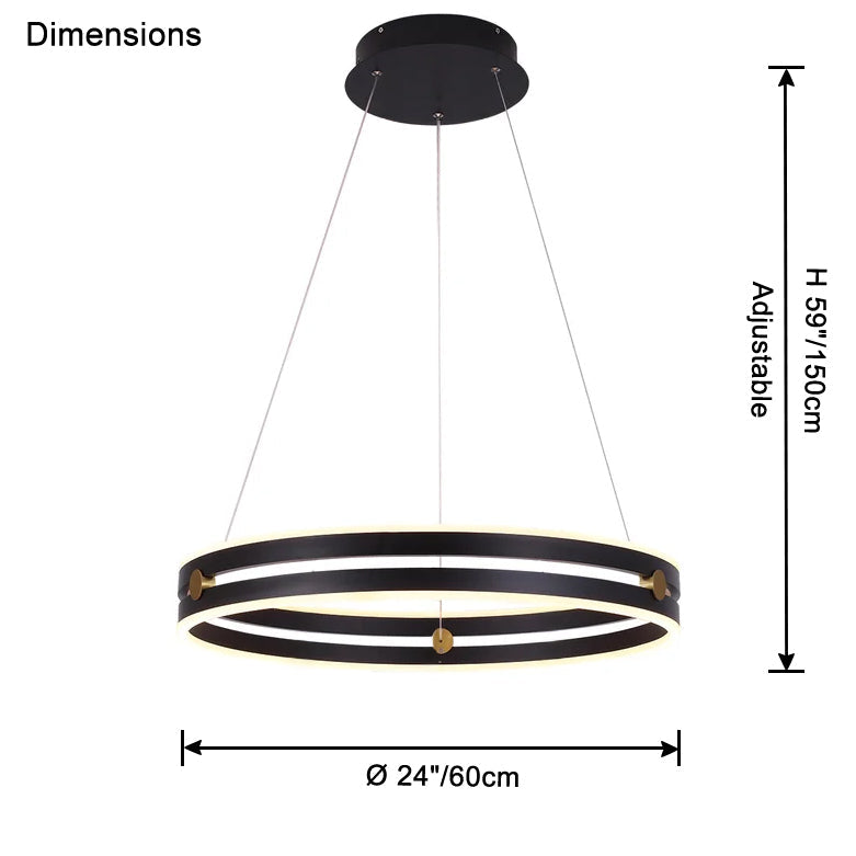 Lustre circulaire WOMO-WM2888