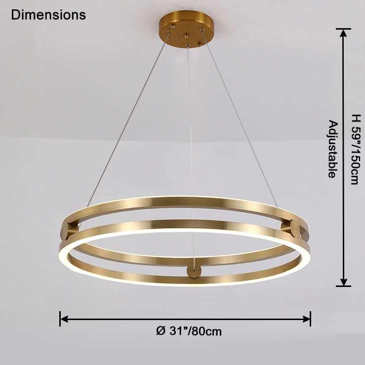 Lustre circulaire WOMO-WM2888