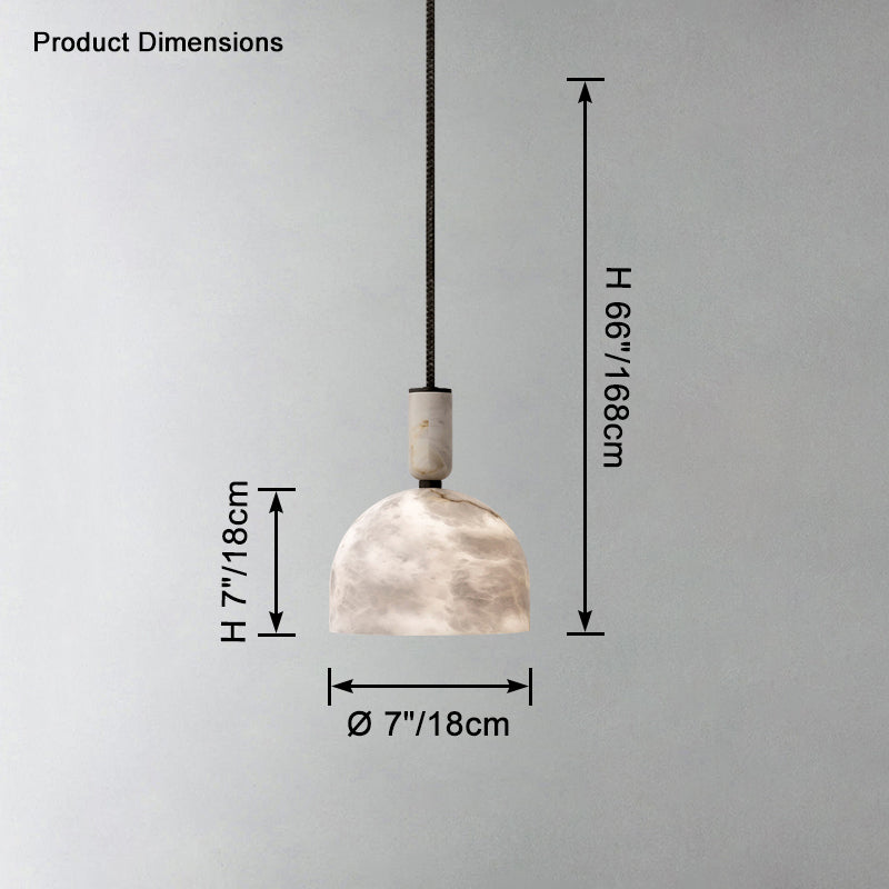 WOMO Oki-WM2899 Alabaster Pendant Light