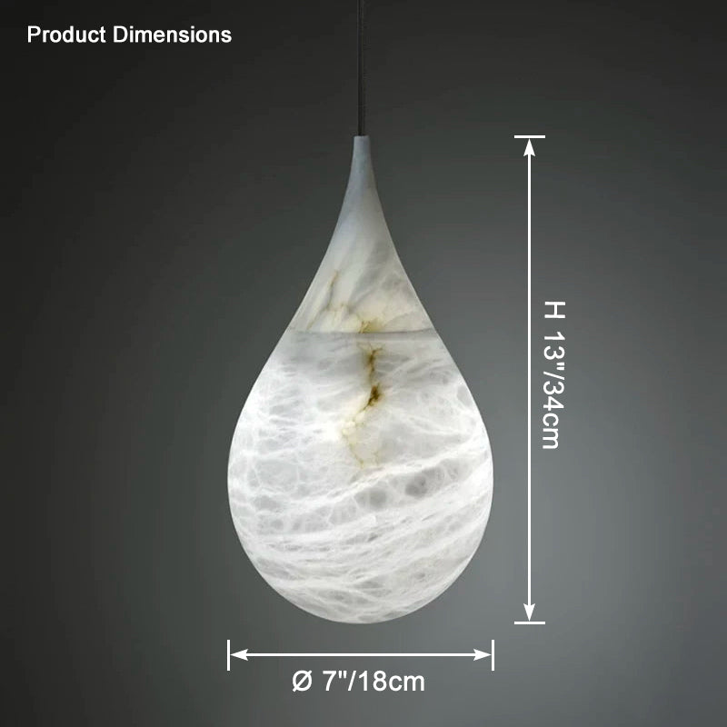 Suspension WOMO Alabaster Raindrop-WM2901