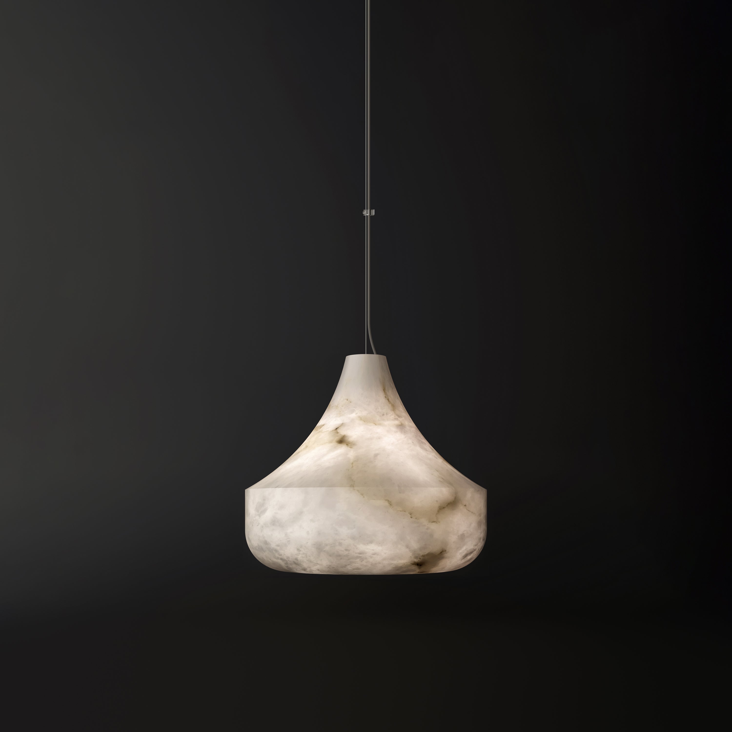 WOMO-WM2905 Cone Alabaster Pendant Light