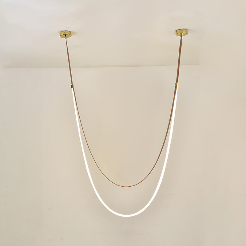 WOMO Lustre Simili-Cuir Led Décorative-WM2908
