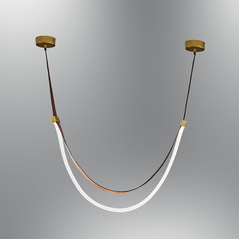 WOMO Lustre Simili-Cuir Led Décorative-WM2908