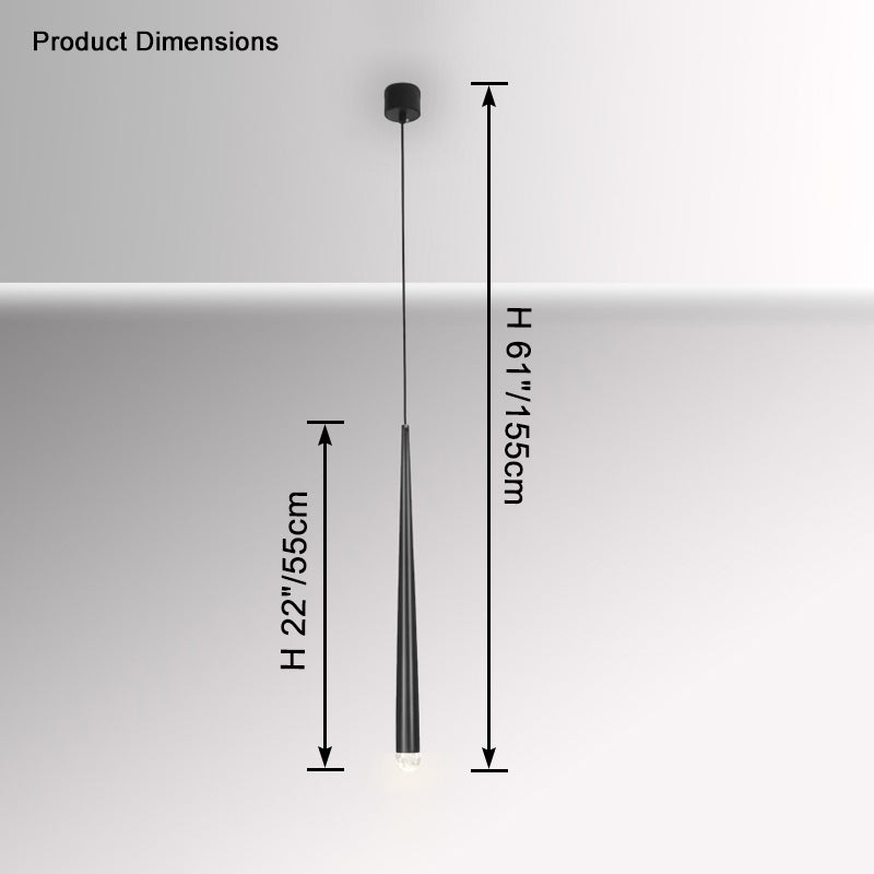 WOMO-WM2909 Linear Tube Chandelier