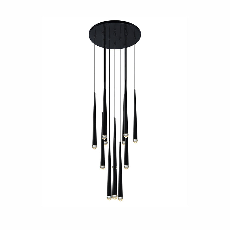 Lustre à tube en cascade WOMO-WM2914