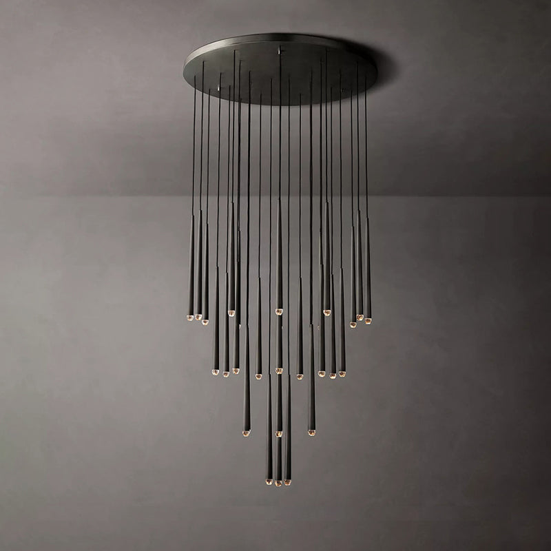 Lustre à tube en cascade WOMO-WM2914