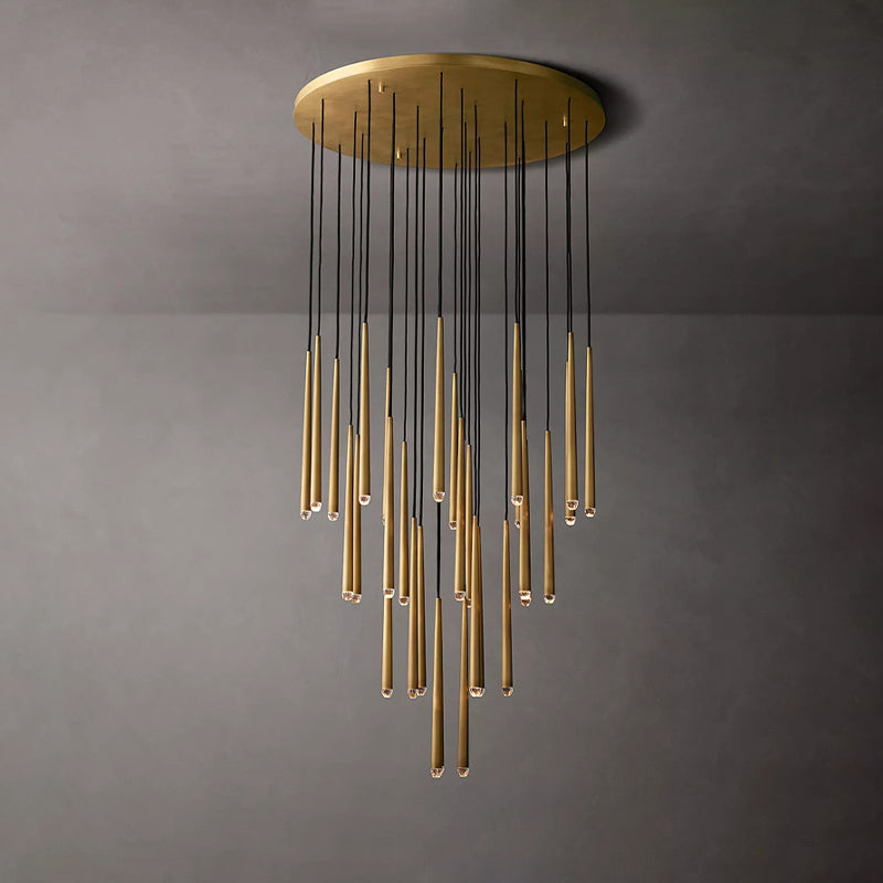 Lustre à tube en cascade WOMO-WM2914