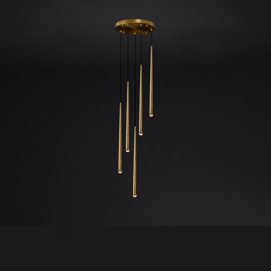 WOMO-WM2914 Waterfall Tube Chandelier