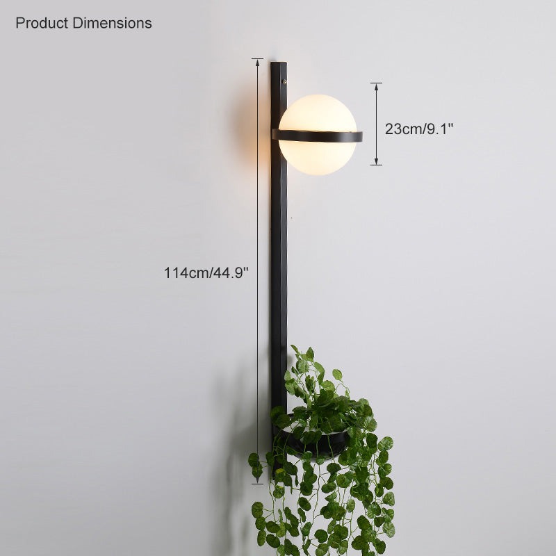 Applique murale WOMO Globe Plant-WM6035