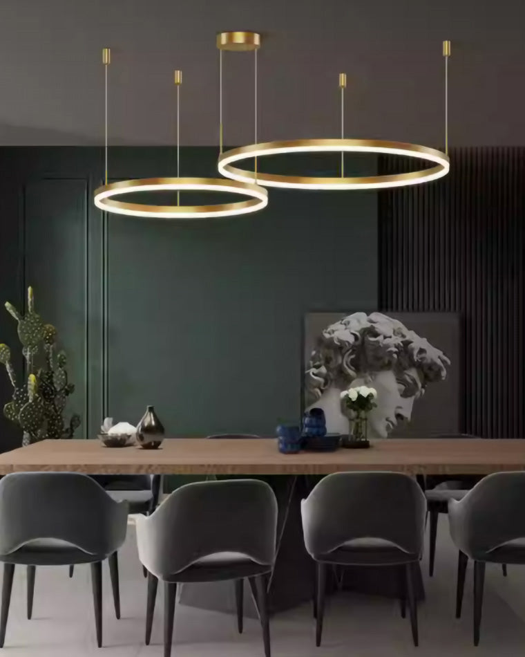 WOMO Lustre Multiple Cercle Led-WM2003