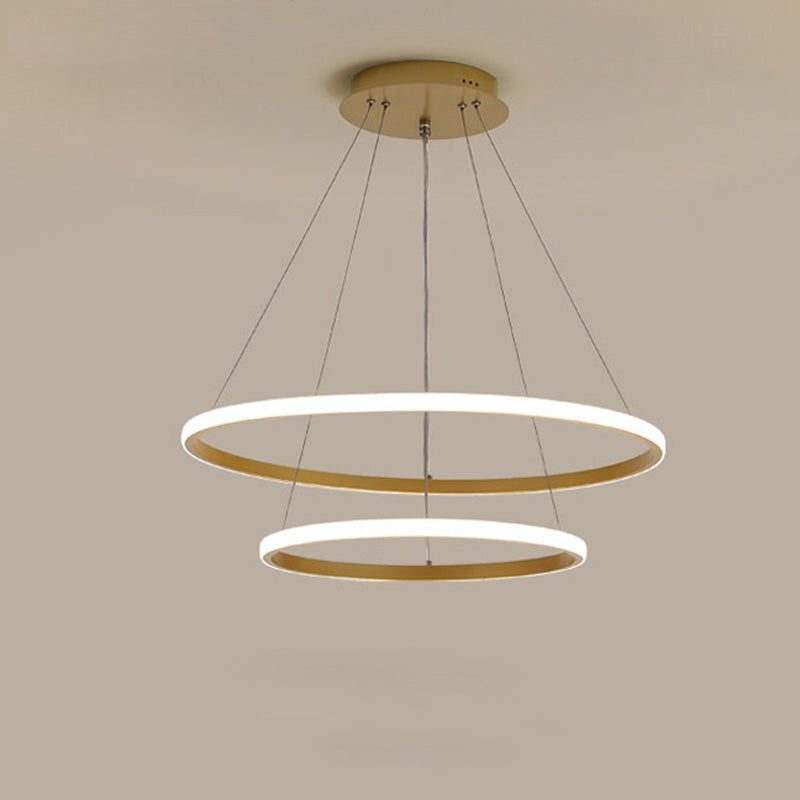 WOMO Lustre Multiple Cercle Led-WM2006