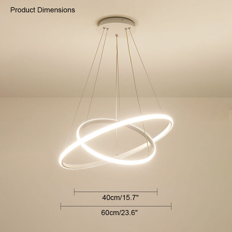 WOMO Lustre Multiple Cercle Led-WM2006