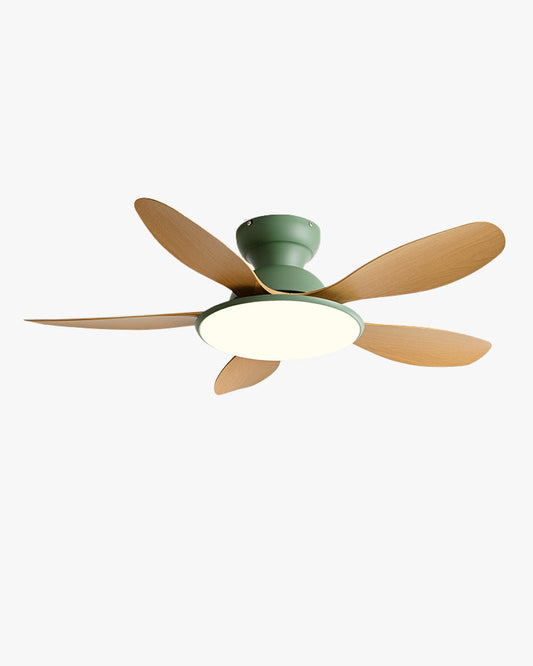 Lampe de ventilateur de plafond à profil bas WOMO 5 lames - WM5194