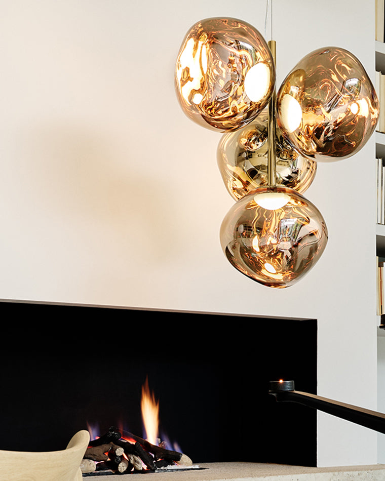 Lustre de lave suspendu WOMO Melt-WM2685