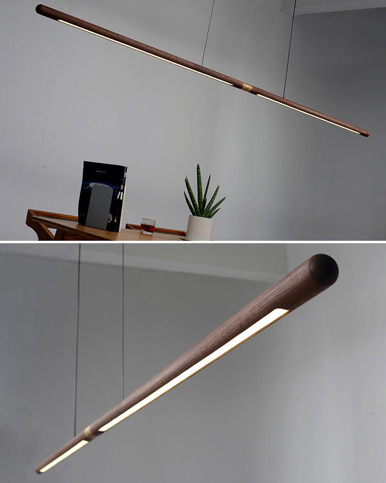 Suspension LED linéaire WOMO Walnut-WM2520