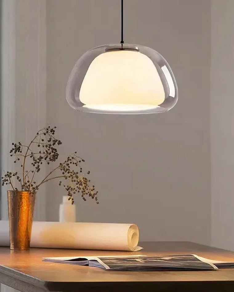 Suspension à dôme en verre WOMO-WM2537