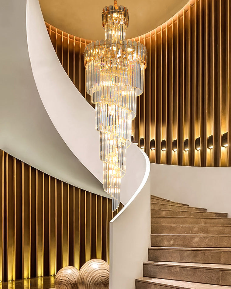 Lustre en cristal en cascade WOMO-WM2387