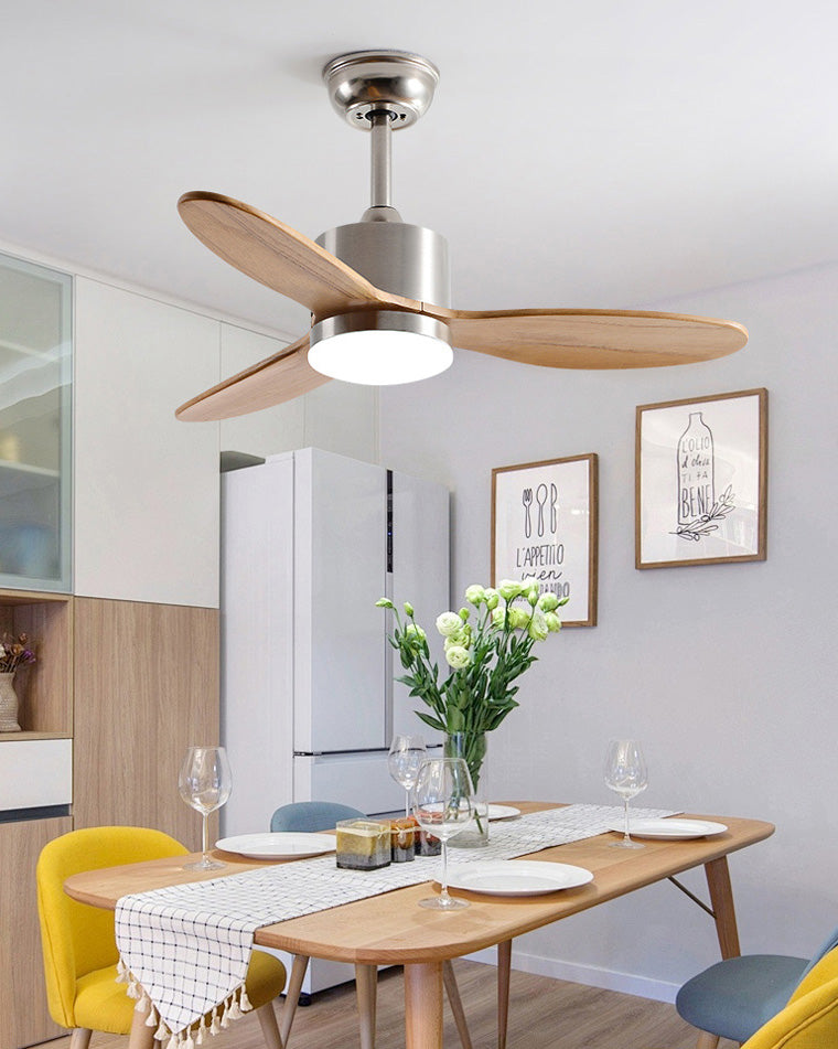 Lampe de ventilateur de plafond moderne WOMO Mid Century-WM5043