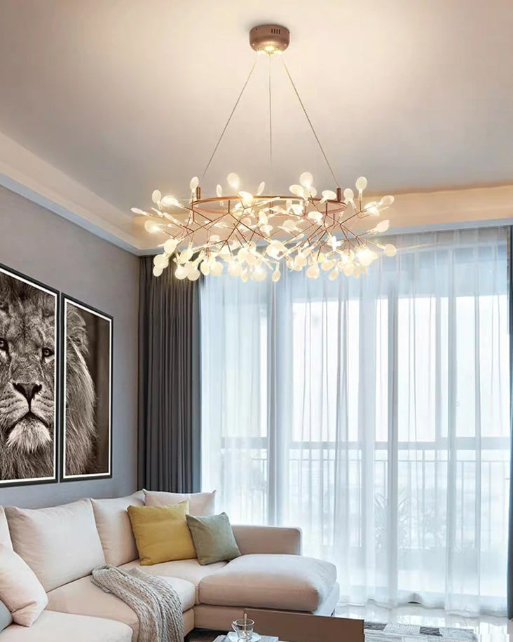 WOMO Lustre Rond Branche Led-WM2435