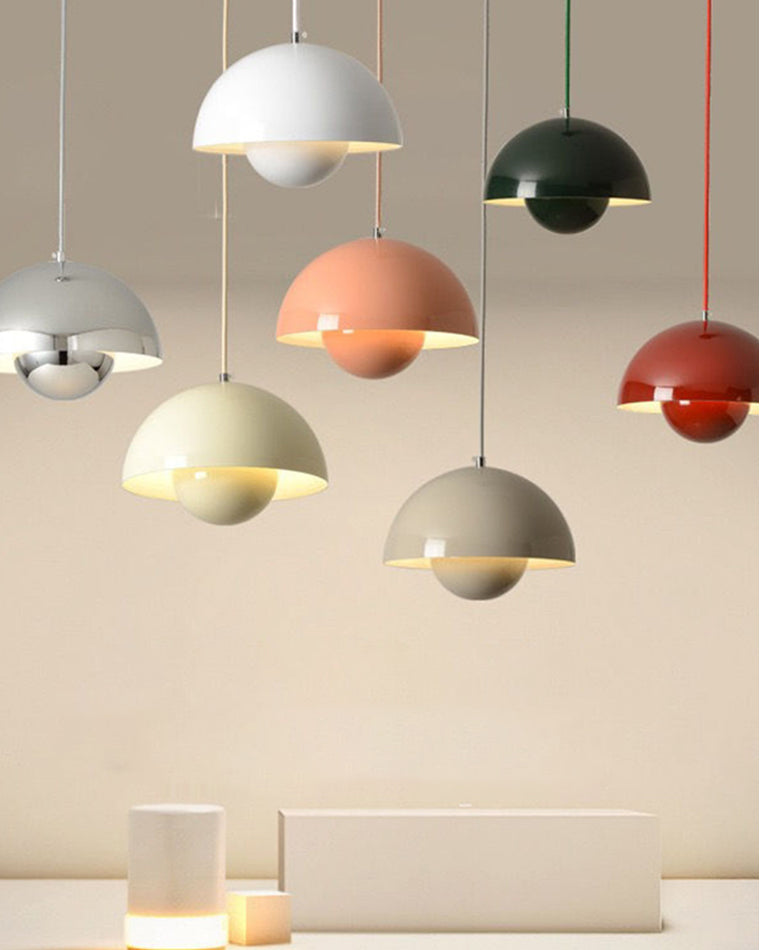 WOMO Suspension Dôme Metal Multicolore-WM2498