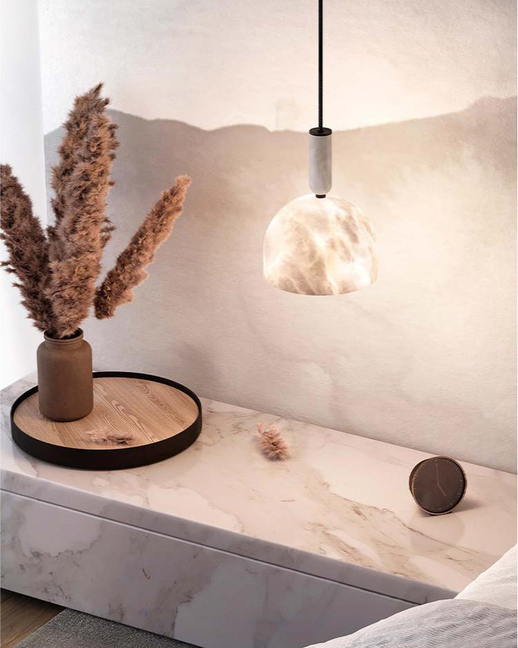 WOMO Oki-WM2899 Alabaster Pendant Light