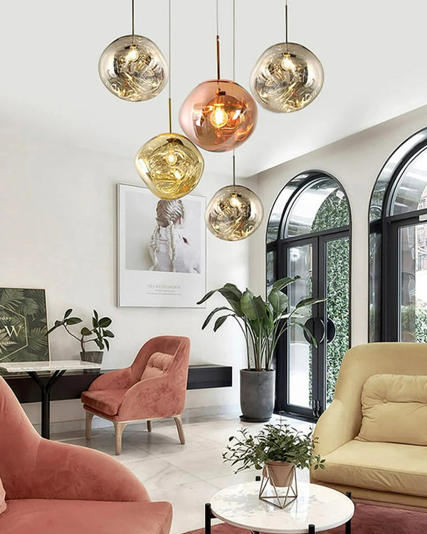 WOMO Suspension Boule Colorée Design-WM2043