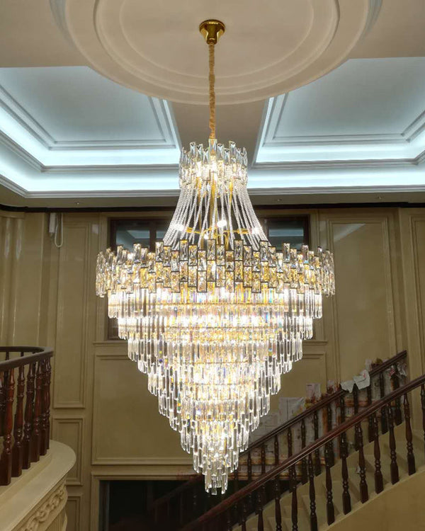 Lustre en cristal massif à plusieurs niveaux WOMO-WM2380