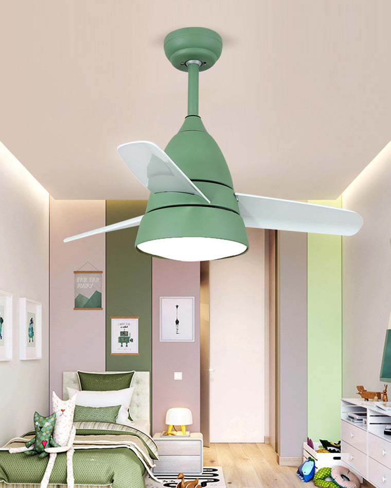 WOMO 3 lames conique lampe de ventilateur de plafond-WM5099