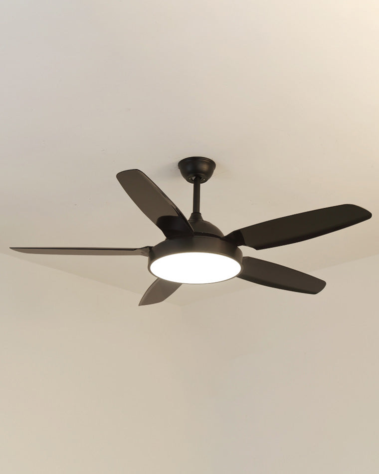 Lampe de ventilateur de plafond WOMO 5 pales-WM5101