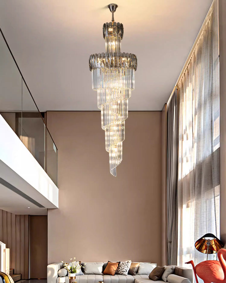 Lustre en cristal en cascade WOMO-WM2387