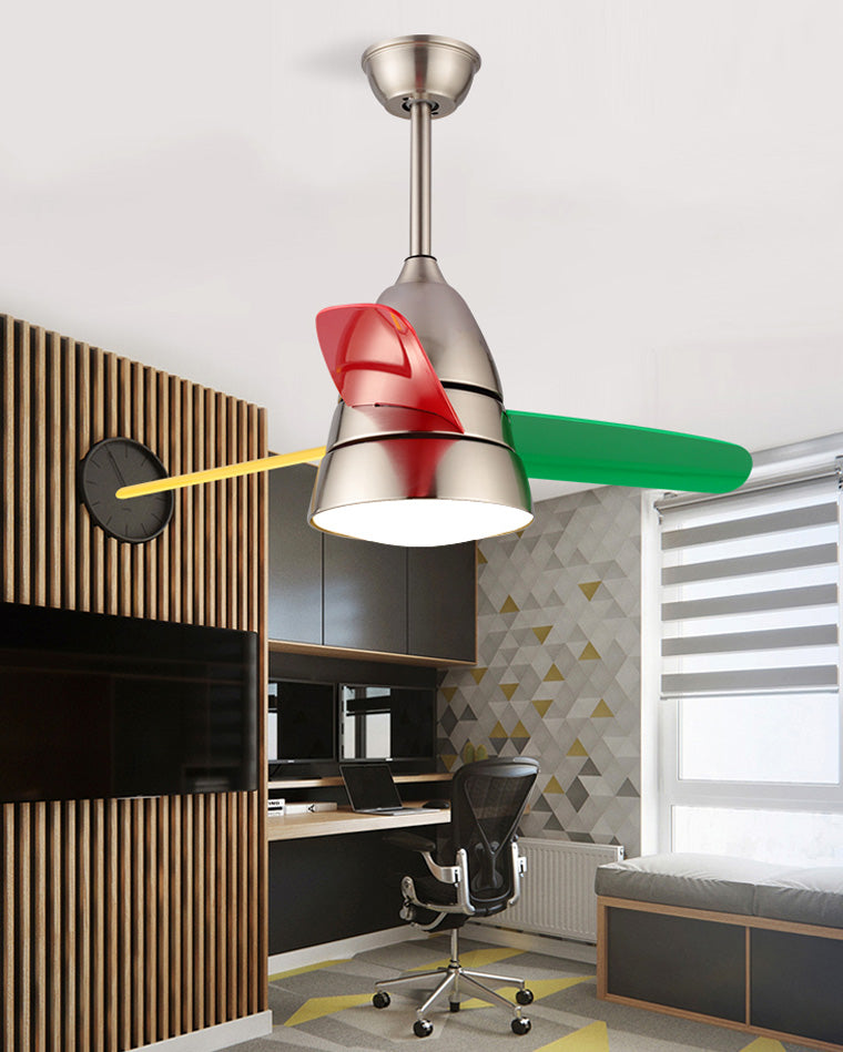 WOMO 3 lames conique lampe de ventilateur de plafond-WM5099