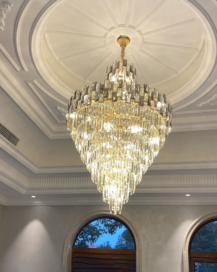 Lustre en cristal massif à plusieurs niveaux WOMO-WM2380