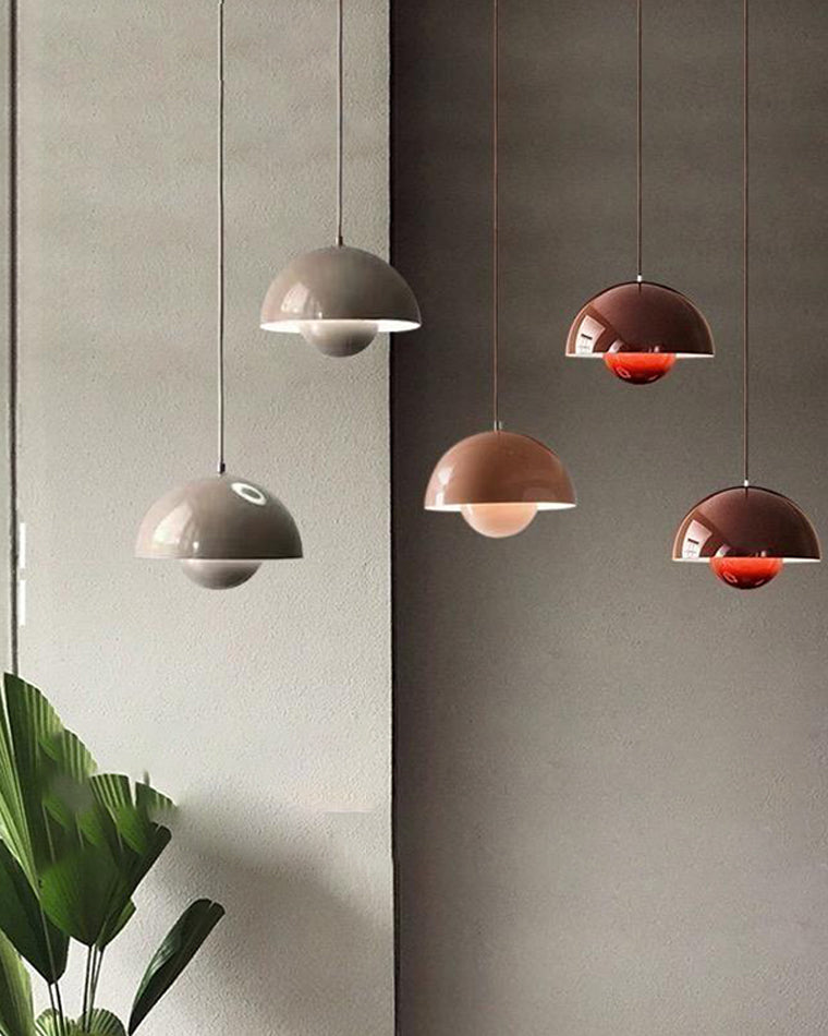 WOMO Suspension Dôme Metal Multicolore-WM2498