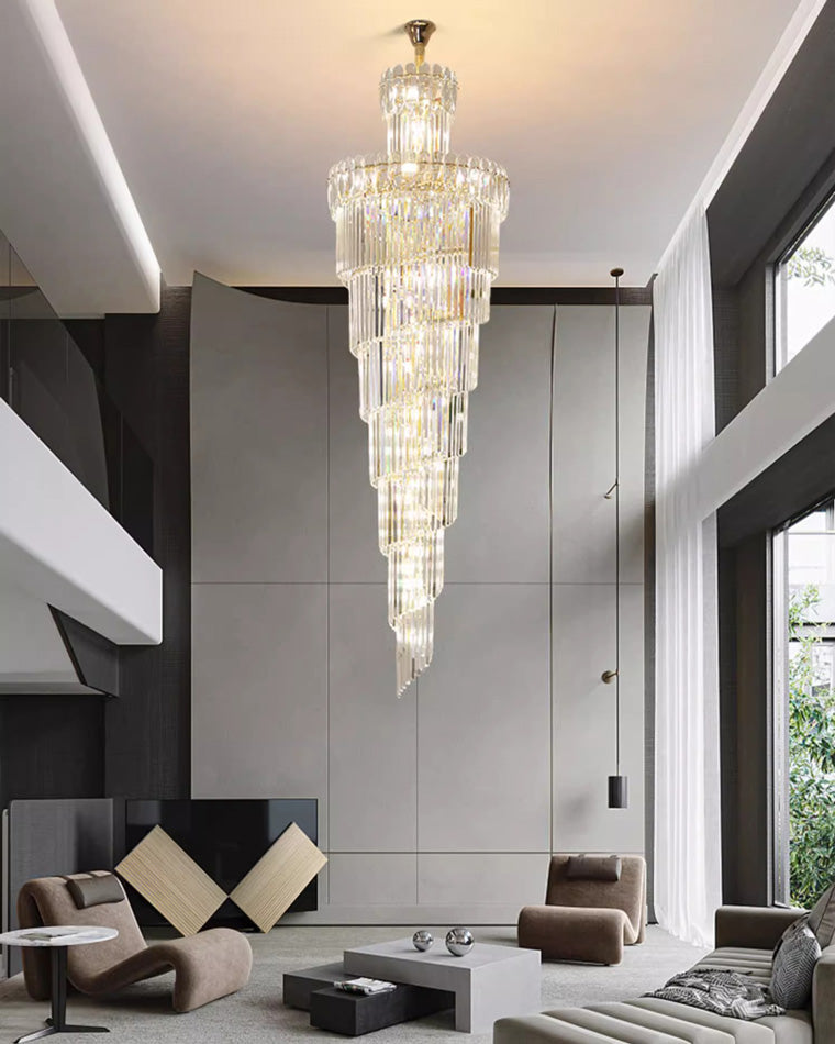 Lustre en cristal en cascade WOMO-WM2387