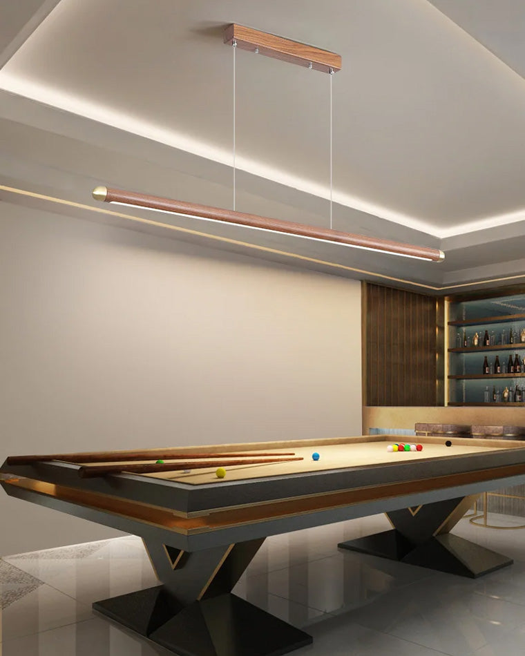 Suspension LED linéaire WOMO Walnut-WM2520