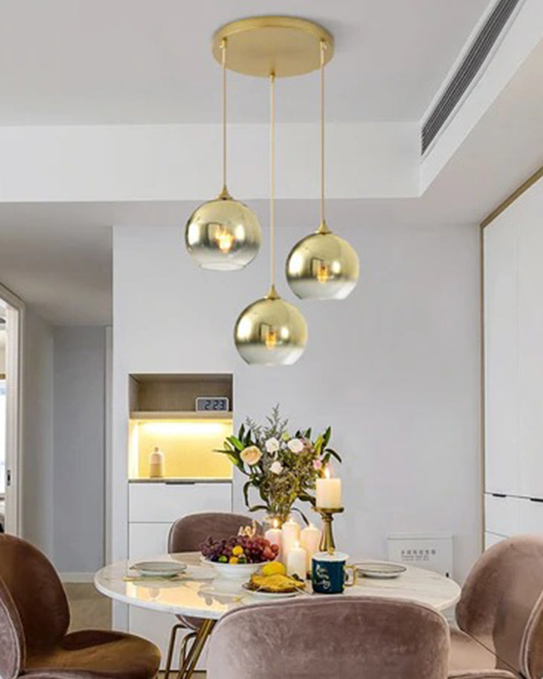 WOMO Suspension Petite Bulles de Verre-WM2500