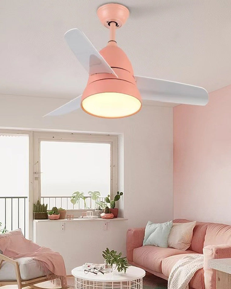 WOMO 3 lames conique lampe de ventilateur de plafond-WM5099